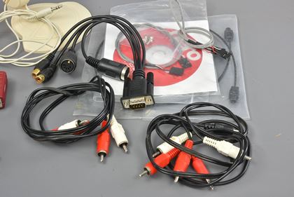 various-Lot of plugs, leads, etc, some new